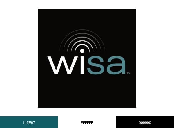 WiSA brand color palette
