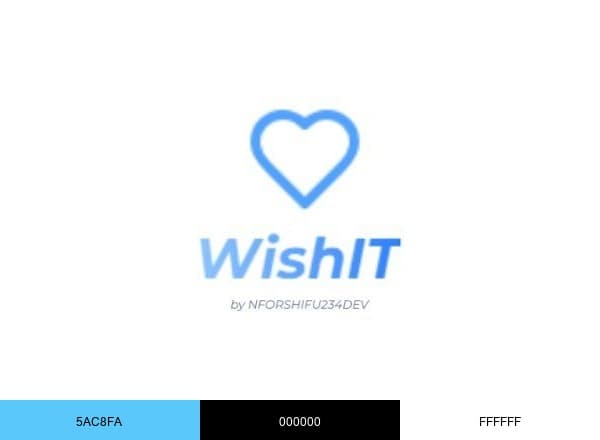 WishIT brand color palette