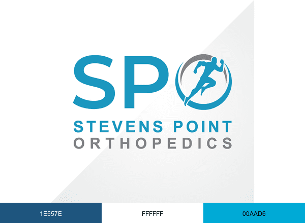 Stevens Point Orthopedics brand color palette
