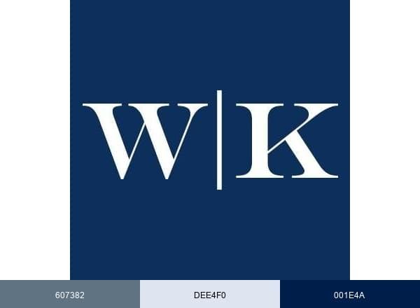 Wallin & Klarich brand color palette