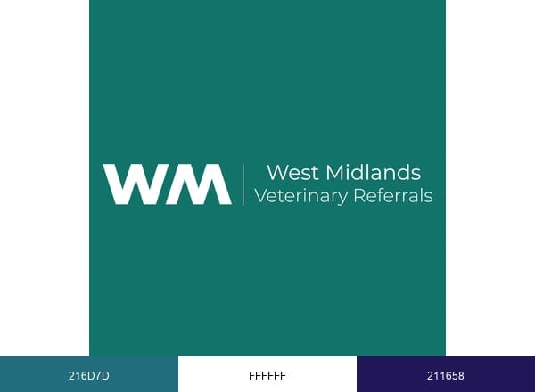 West Midlands Veterinary Referrals brand color palette