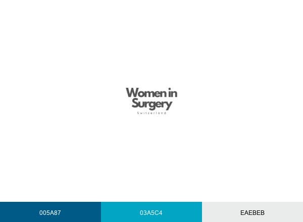 Women in Surgery Switzerland brand color palette