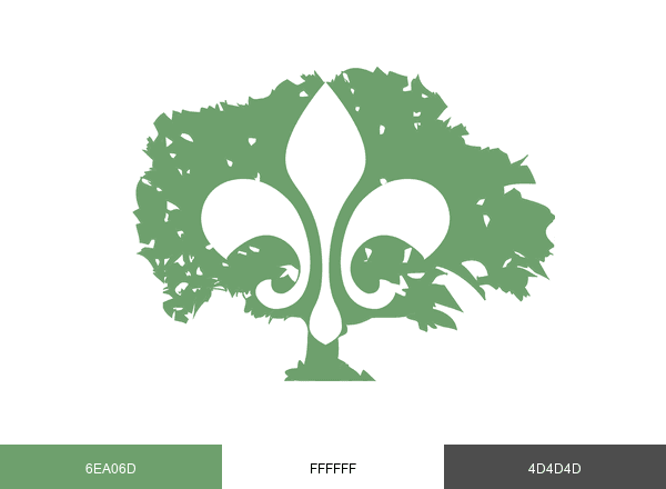 Woodlake Addiction Recovery Center brand color palette