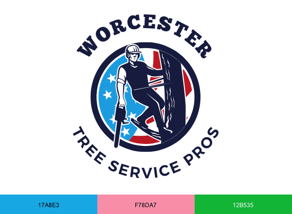 Worcester Tree Service Pros brand color palette