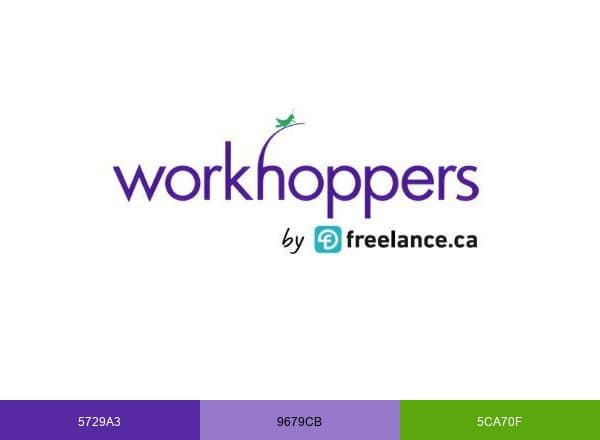 Workhoppers brand color palette