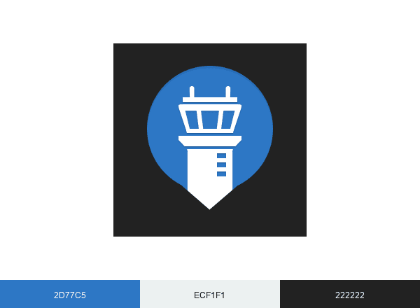 World Airport Codes brand color palette