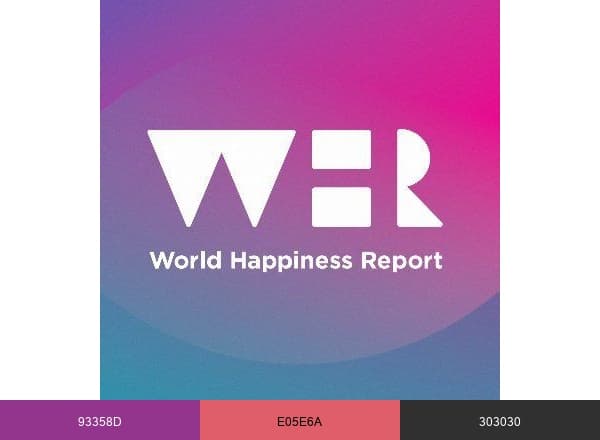World Happiness Report brand color palette