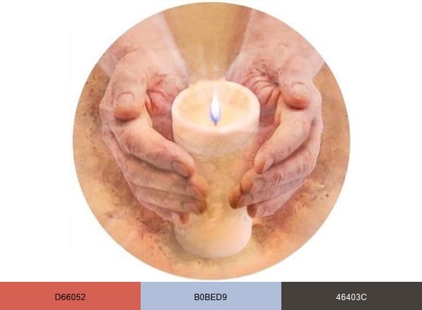 Matthew Lennon Healer brand color palette