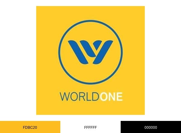 – Worldone brand color palette