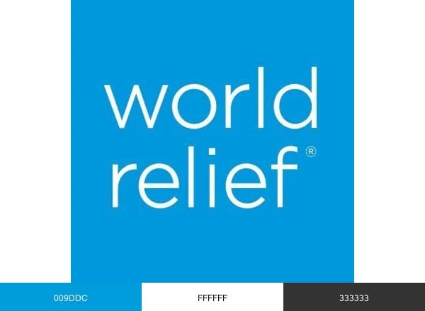 World Relief brand color palette