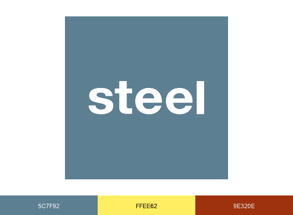 Worldsteel brand color palette