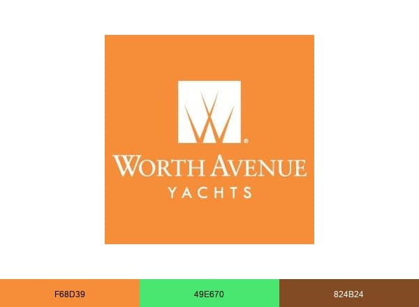 Worth Avenue Yachts brand color palette