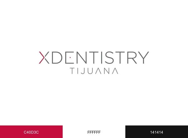 X Dentistry brand color palette