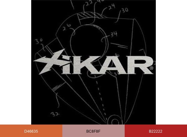 Xikar brand color palette