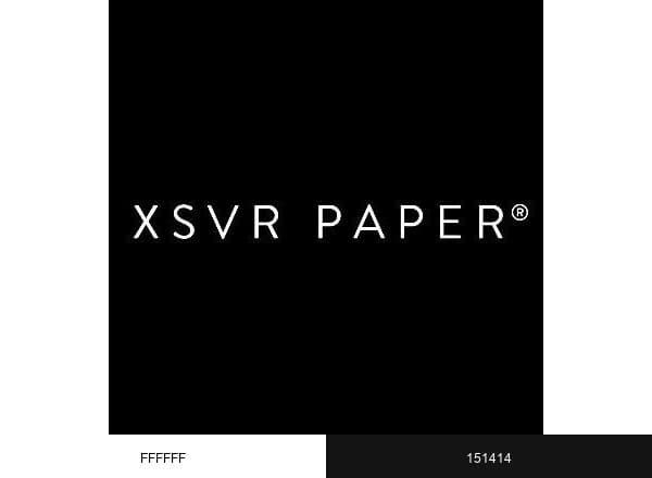 XSVR PAPER brand color palette