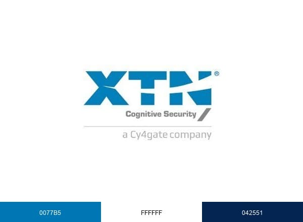 XTN Cognitive Security brand color palette
