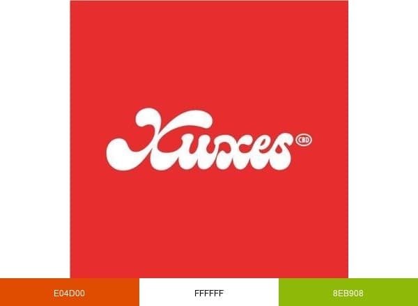 XUXES brand color palette