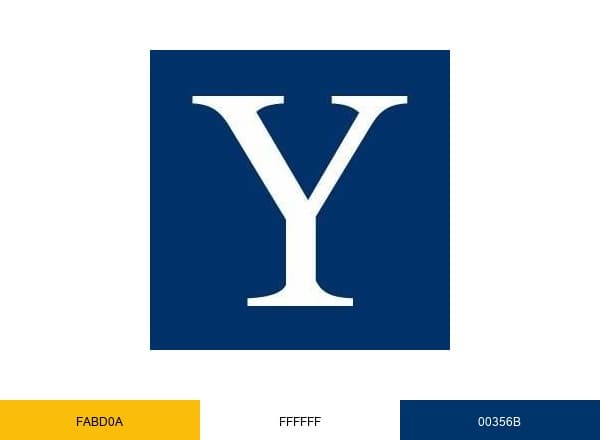 Yale brand color palette