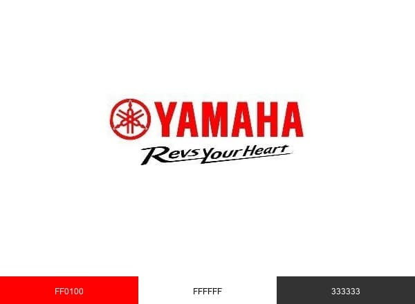 Yamaha Motor India brand color palette