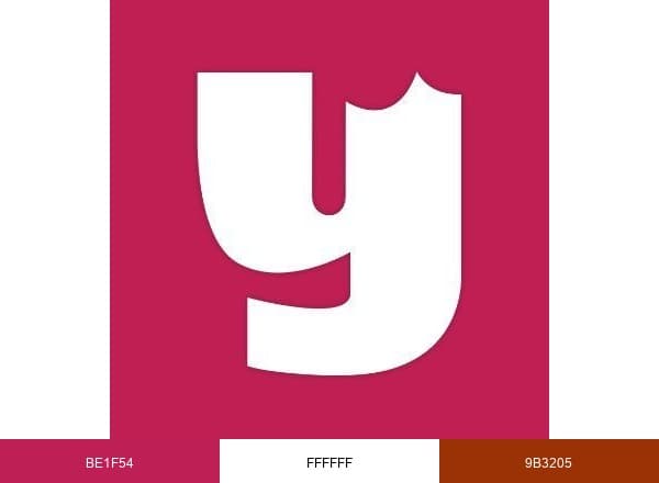 Yemek.com brand color palette