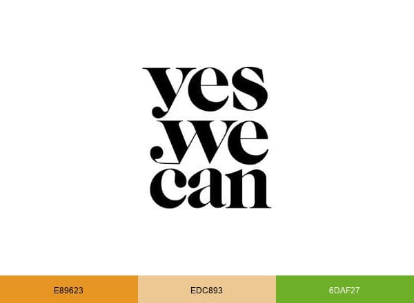 Yes We Can Drinks brand color palette