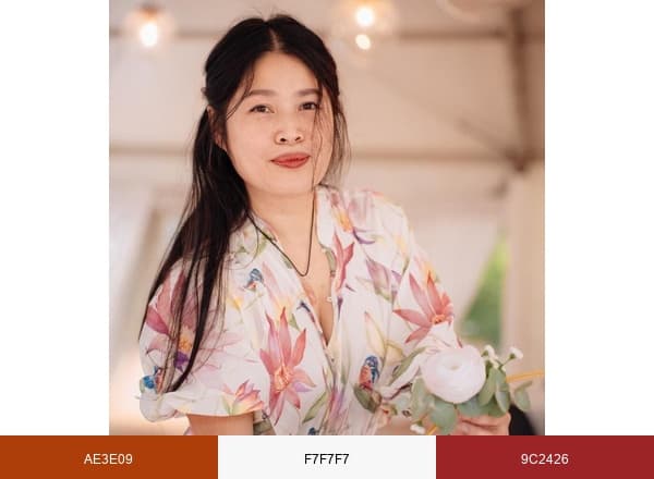Yêu Creation brand color palette