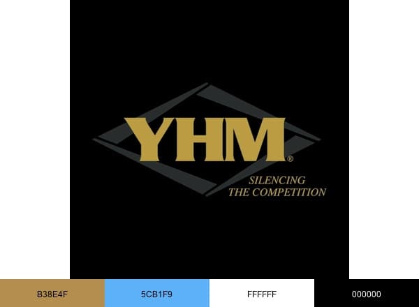 Yankee Hill Machine brand color palette
