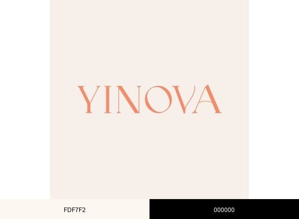 The Yinova Center brand color palette