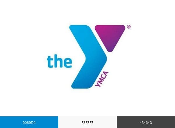 YMCA of the North brand color palette