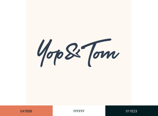 Yop & Tom brand color palette