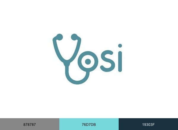 Yosi Health brand color palette
