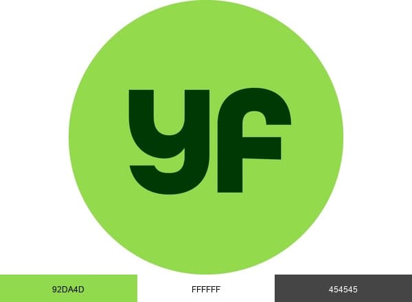 Youfoodz brand color palette