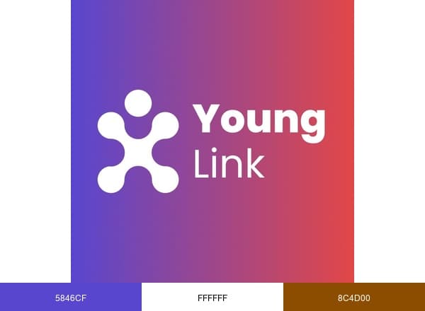 YoungLink.cz brand color palette