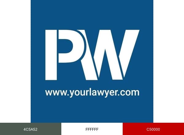 Parker Waichman LLP brand color palette