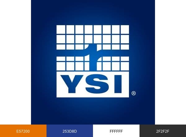 YSI brand color palette