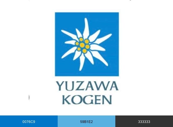 湯沢高原スキー場｜パノラマパーク brand color palette