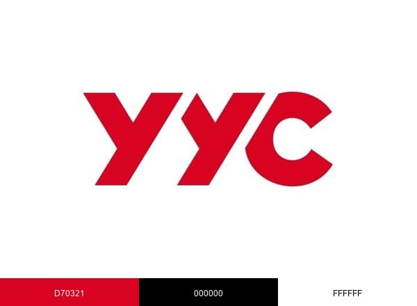 YYC brand color palette