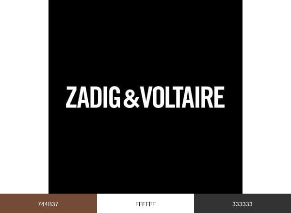 Zadig&Voltaire brand color palette