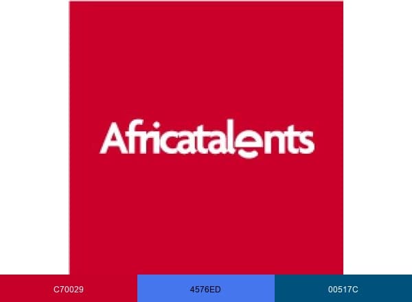 AfricaTalents brand color palette