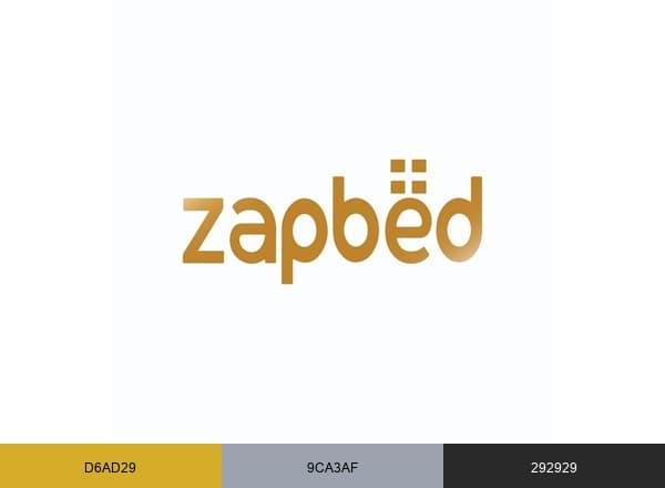 Zapbed brand color palette