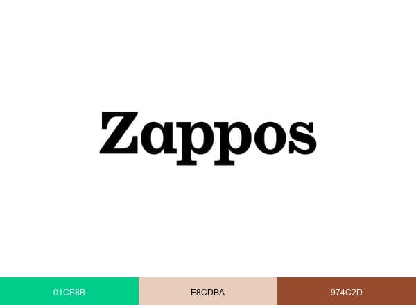 Zappos for Good brand color palette