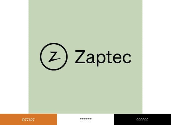 Zaptec brand color palette