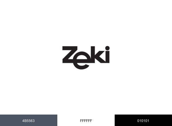 Zeki brand color palette
