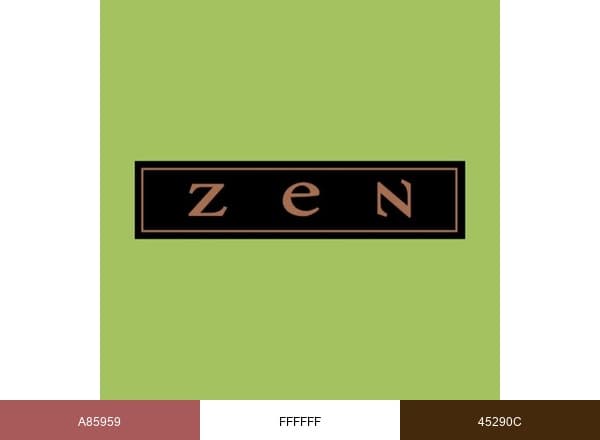 Zenlepouvoirdesfleurs brand color palette