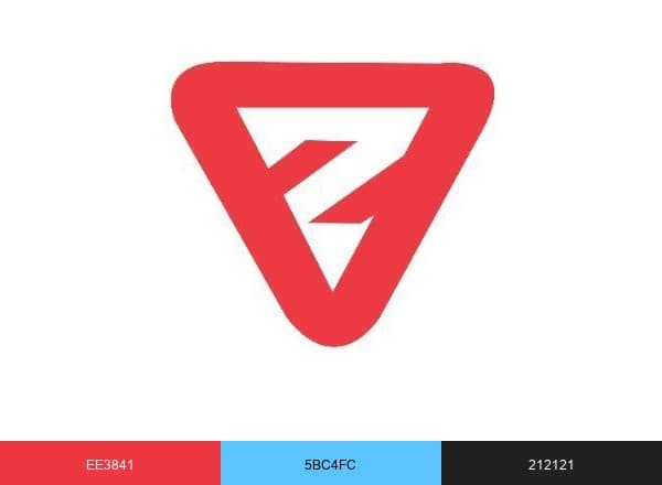 Zeo Taxi brand color palette