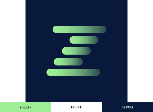 Zero Carbon Analytics brand color palette