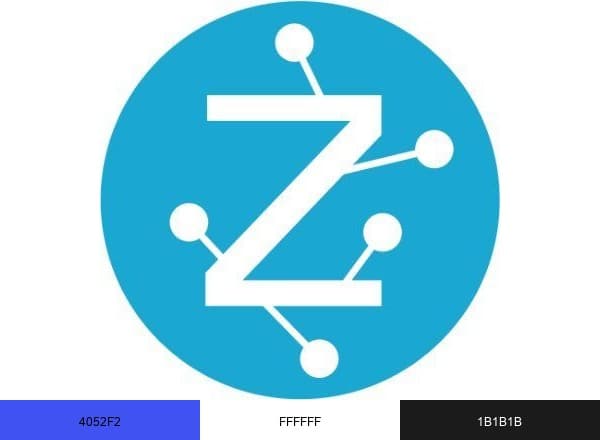 Zetaris brand color palette