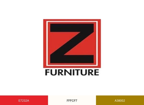 Z Furniture brand color palette