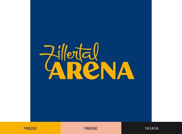 Zillertal ARENA brand color palette