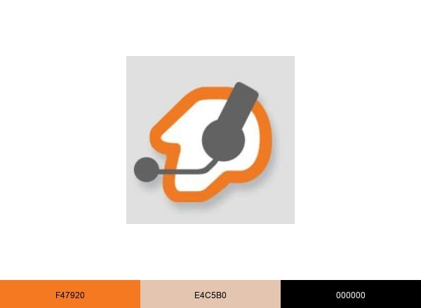Zoiper brand color palette